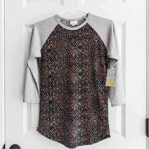 Lularoe Randy Baseball Tee